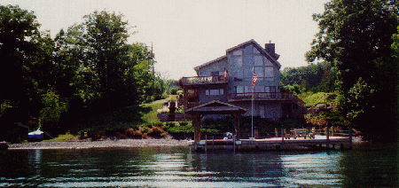 Picture of Schwert house on Seneca Lake